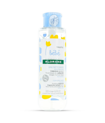 Eau Nettoyante sans rinçage 500ml Klorane