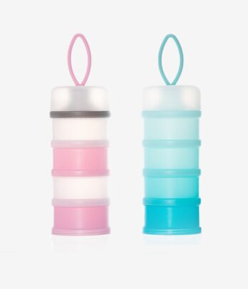 Doseur de lait bébé bleu ou rose
