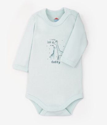 Body pour bébé garçon couleur vert pastel