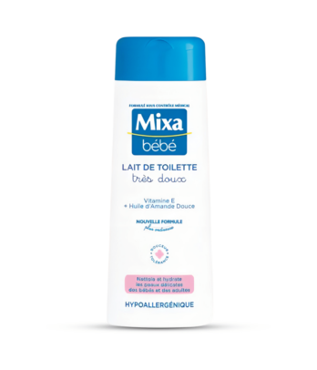 Mixa Bb Lait de Toilette Très Doux avec vitamine E 250 ml