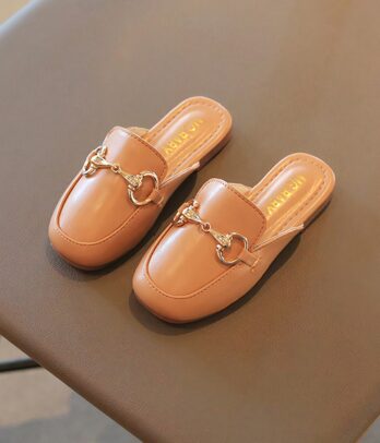 Demi chaussures caramel