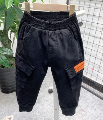Pantalon noir pour enafnt