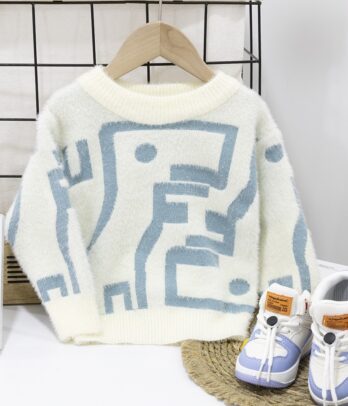 Pull dino pour garçon
