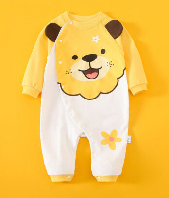 Combinaison 'Shiba Dog' de couleur jaune