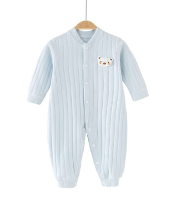 Combinaison bleue unisexe pour bébé