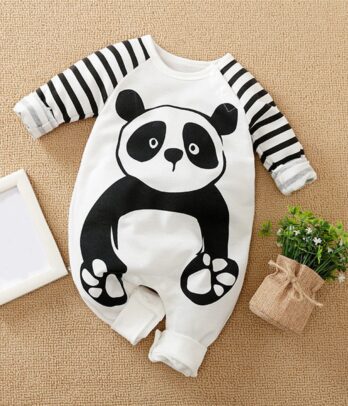 Barboteuse 'Panda' pour bébé garçon