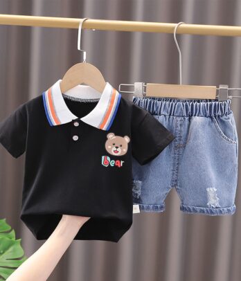 Ensemble à imprimé petit ours