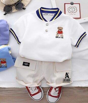 Ensemble deux pièces petit ourson