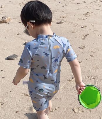 Combinaison de plage bleue pour garçons