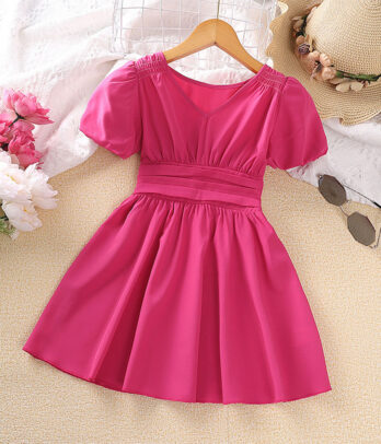 Robe rose d'été