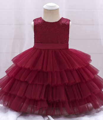 Robe de princesse rouge