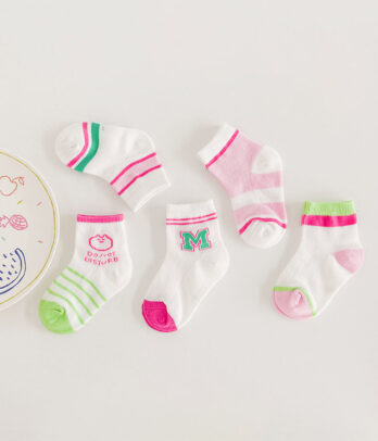 Lot de chaussettes mignonnes pour filles