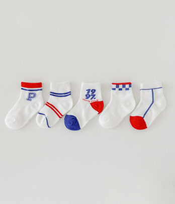Lot de 5 chaussettes pour garçon