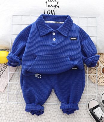 Ensemble de jogging bleu roi pour garçons