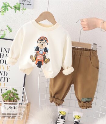 Ensemble petit chiot mignon pour bébé garçon