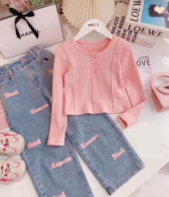 Ensemble de deux pièces stylé pour fille
