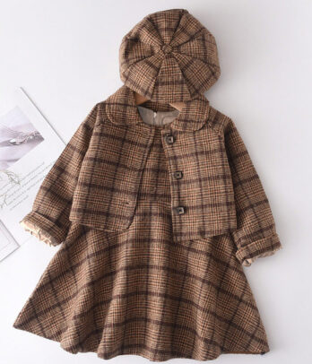 Ensemble trois pièces vintage pour filles