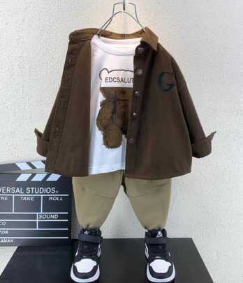 Ensemble 3 pièces stylé et tendance pour garçon