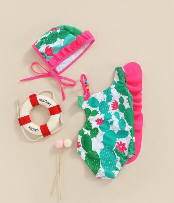 Maillot de bain "Cactus" colorés