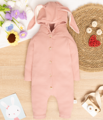 Combinaison "Lapine" pour bébé fille
