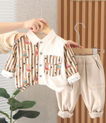 Ensemble à petits oursons pour bébé garçons