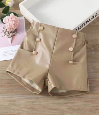 Short beige tendance pour filles