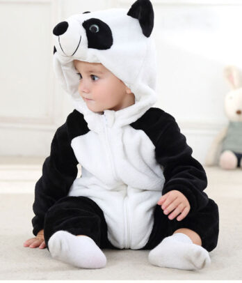 Combinaison d'hiver pour bébé panda