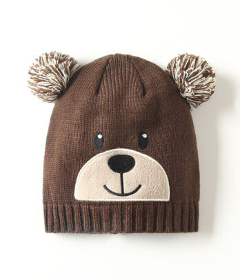 Bonnet ourson à oreillettes