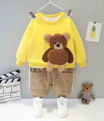 Ensemble 2 pièces nounours cousu