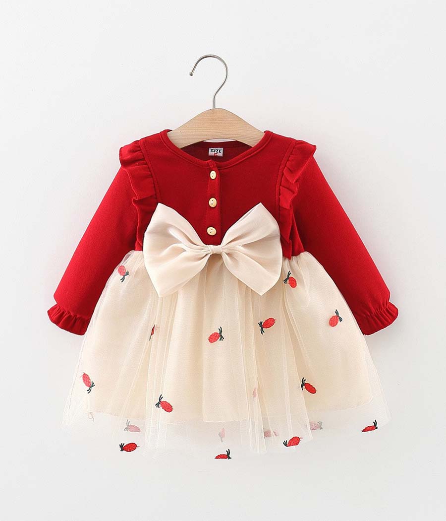 O1CN016ggRqL24oCPupCBRK_!!938977437-0-cib (1) Robe bicolore mignonne pour petites filles – Image 1