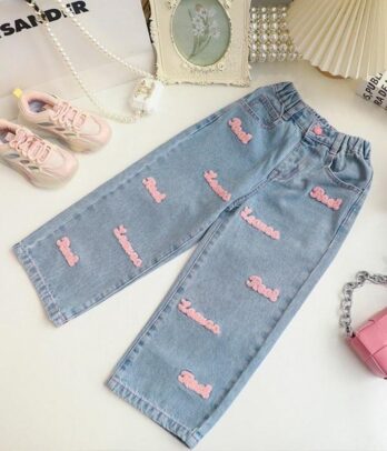 Pantalon en jean girly