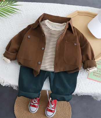 Ensemble automnal pour bébé garçon