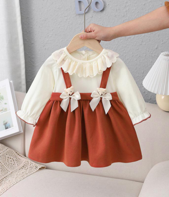 Robe brique douceur d'automne
