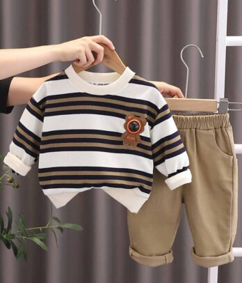 Tenue de printemps cosy pour garçons