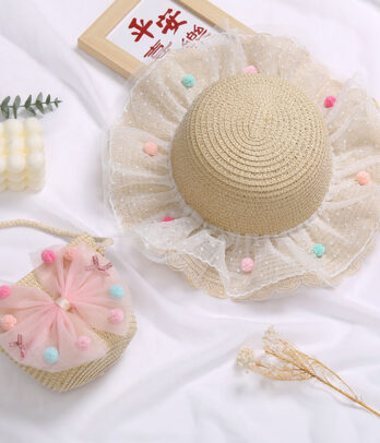 Pack de Chapeau et sac Féerique pour fille