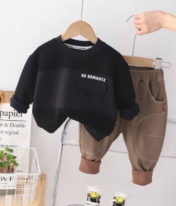 Ensemble de jogging sobre pour enfants