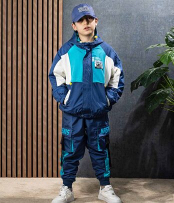 Ensemble décontracté bleu pour enfant