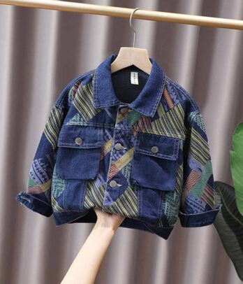 Veste en jean pour garçons