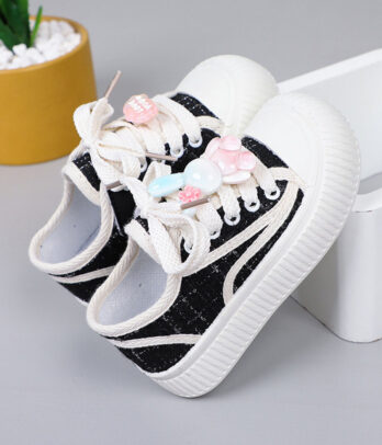 Baskets fantaisie style sport pour fillettes