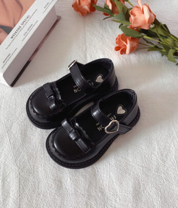 Ballerines classiques noires pour princesses