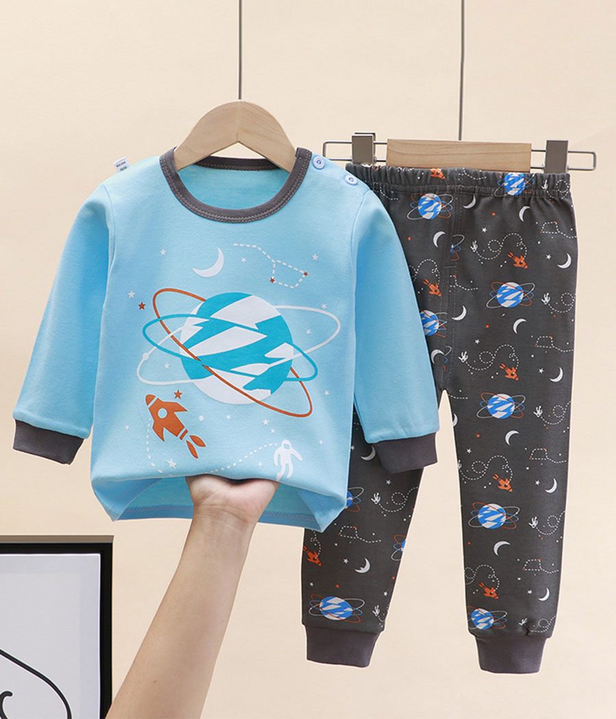 1060_0018_Group 22 Pyjama interstellaire bicolore pour enfants – Image 1