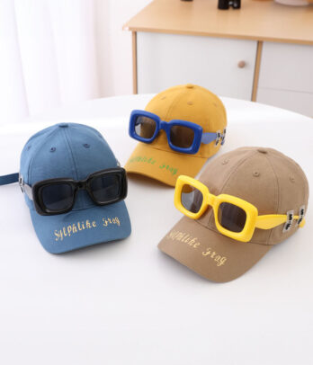 Casquette et lunette funny pour garçon