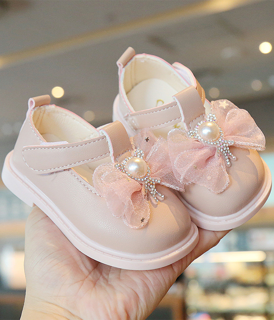 O1CN018XkTBI1aV1FqqexI7_!!2214037263334-0-cib Chaussures roses claires en cuire pour fillettes – Image 1