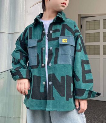 veste en velours pour garçon
