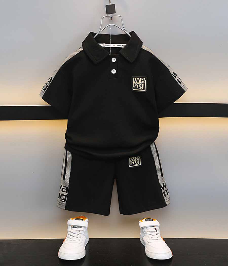 16915-011 Ensemble estival style noir sport – Image 1