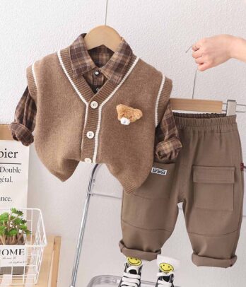 Ensemble doudou composée de trois Pièces