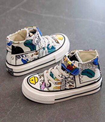 Chuck Taylor imprimé "Dessin animé"
