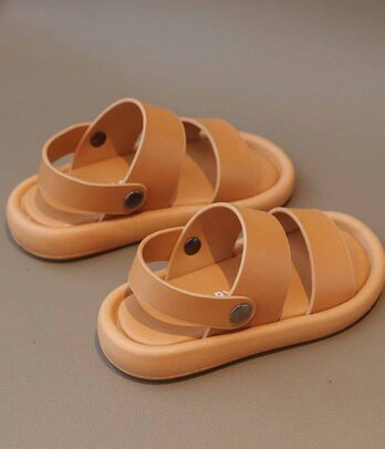 Chaussures d'été marron pour enfants