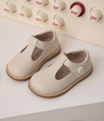 Ballerine blanc sale à scratch