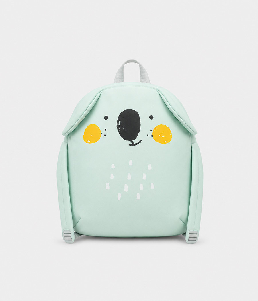 97281z Sac à dos "My good friend" de couleur vert d'eau thème "Koala" – Image 1
